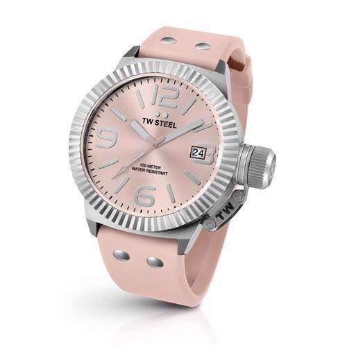 Image of TW Steel 45 mm metal pink Quartz Dame ur, model TW540